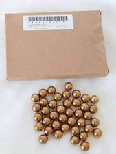 Uxcell 40Pcs Precision Solid Brass Bearing Balls 1/2" Industrial Brass Ball New