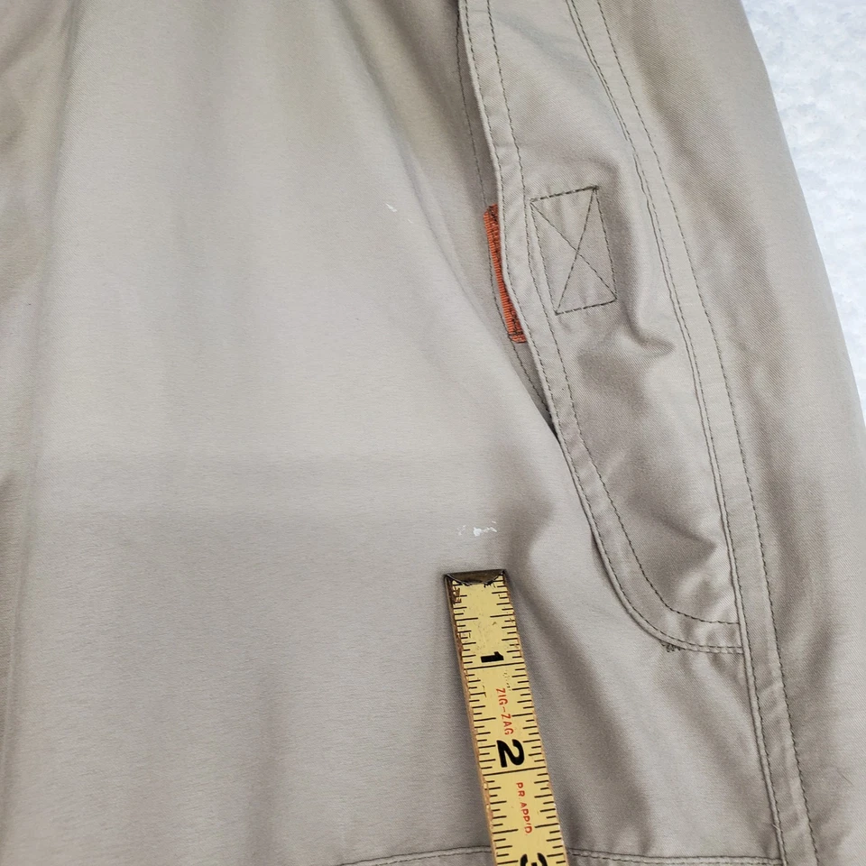 Pantalones de paracaídas vintage Gap para hombre grandes caqui holgados carga paracaidista Y2K Rave Foto 4 de 4