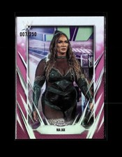 2026 Topps Chrome WWE Pink Refractor #37 Nia Jax Smackdown /250