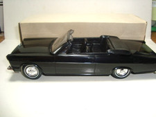 Amt 1965 Ford Galaxie Convertible Dealer Promo Model Car Box Raven Black Amt 1965 Ford Galaxie Convertible Dealer Promo Model Car Box Raven Black