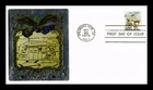 WILEY POST AVIATION PIONEER AIR MAIL FDC ROSS SILVER FOIL CACHET US COVER