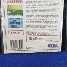 Master System SONIC THE HEDGEHOG x3 Games (NI) 1 +2 +Chaos PAL (Works in US)