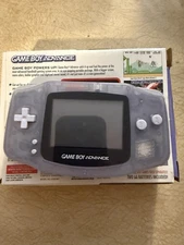Nintendo Game Boy Advance Console System - Clear Glacier