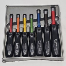 Snap On Tools NDD1070 7Pc. 7 Piece SAE Nut Driver Set 1/4" - 1/2" Inches W/ Tray