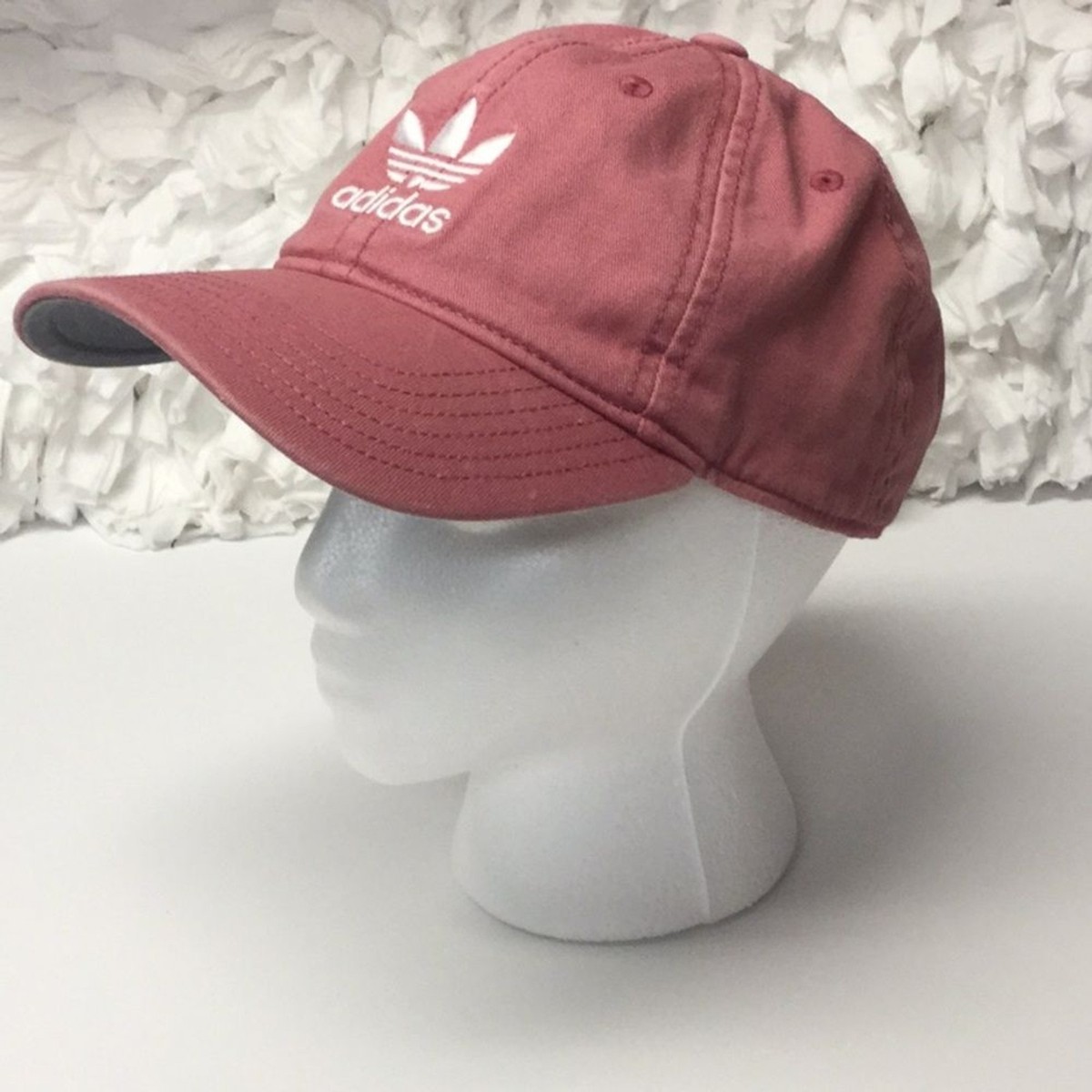 adidas Dusty Pink Wide Brim Hat Adidas Originals Forum Strapback Cap Adjustable Hat Trace  main image 3