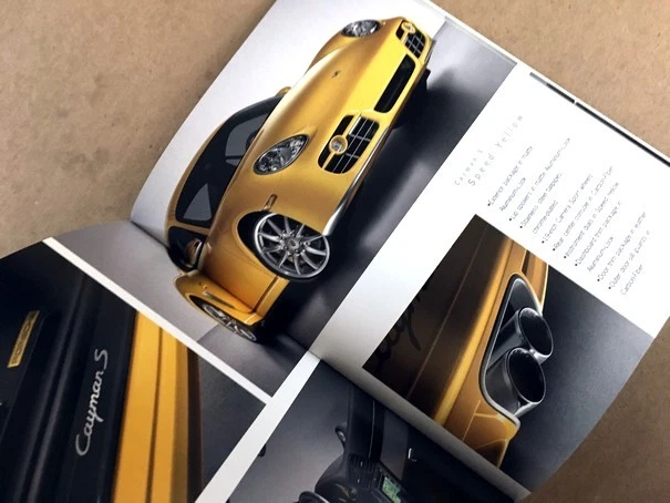 2005 2006 Porsche Brochure Catalog Special Paint Edition 911 Cayenne Boxster Foto 3 de 4