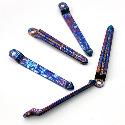 Titanium Alloy Clip Pocket Clip For Chris Reeve Knives Large Sebenza Umnumzaan