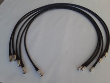 12Ghz 4K Belden 4505R UHD-SDI RG59 Video Din 1.0/2.3 to BNC Female 5 Pack 6 FT