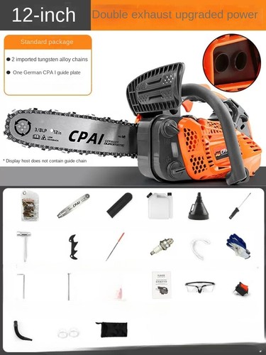 High Power 12 Inch Chainsaws Wood Cutting Chainsaws Handheld Cutting Tools - Picture 8 of 14