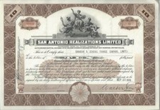 San Antonio Realizations Limited, 1926