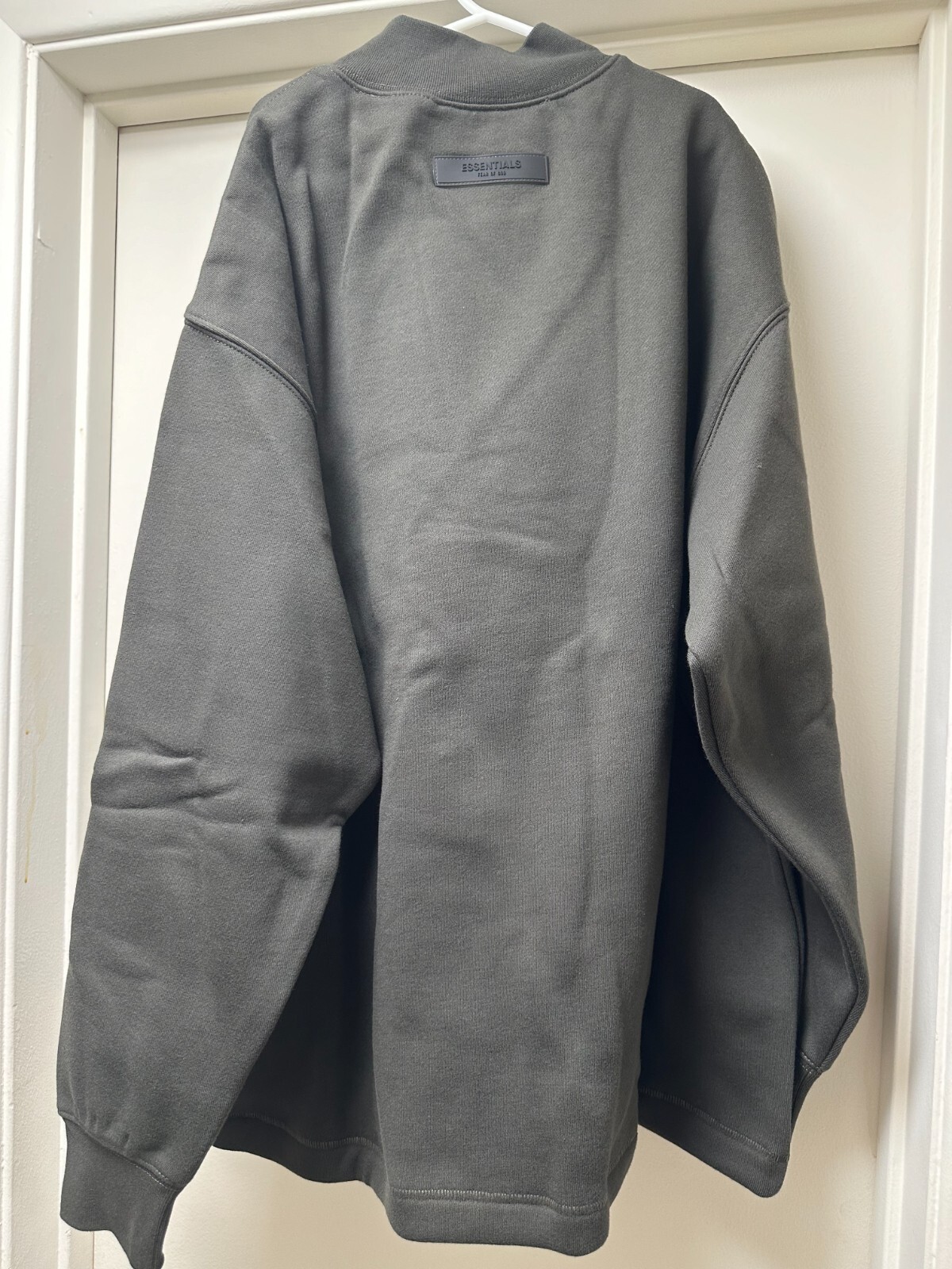 Fear of God Essentials Relaxed Crewneck Off Black. Brand New w/ Tags