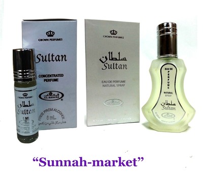 Sultan -By Al-Rehab perfume roll on 6 ml+ EDP Spray by Al Rehab 35 ml 