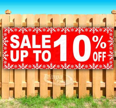 SALE UP TO 10% OFF Advertising Vinyl Banner Flag Sign Many Sizes USA HOLIDAYS