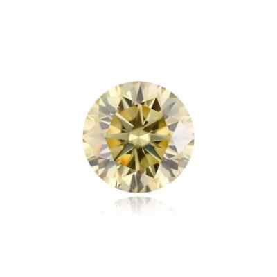 4 Ct Yellow Round Cut Diamond D Grade Certified Natural VVS1 + 1 Free Gift