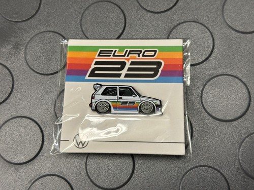 EURO23 Car Show Leen Customs Event Pin #1 and #2 Enamel Pin Ltd Edition XXX/250 - Picture 6 of 6