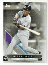 Hideki Matsui 2021 Topps X Derek Jeter Captain's Corner Curated #27 