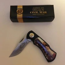 Collectible American Legacy Civil War Pocket Knife Fort Sumter April 12-13 1861 