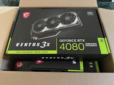 MSI GeForce RTX 4080 SUPER VENTUS 3X OC 16GB GDDR6X Graphics Card