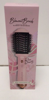 Hauteness Blowout Brush Styler Model #HNS-BL02-WH Rose Quartz NEW