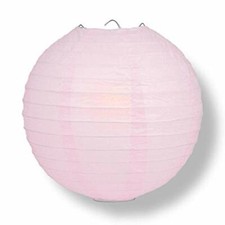 Quasimoon PaperLanternStore Decorative Paper Lantern - Single, 14-Inch, Pink...