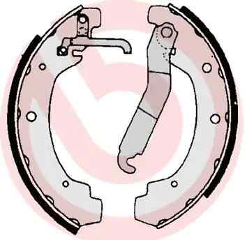 Ganasce freno S 85 534 BREMBO per VW TRANSPORTER T3 Autobus LT 28-35 I Autobus