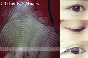 upper eyelid strips