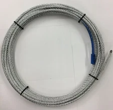 Water Service Line Slitter Puller Trenchless Pipe Replacement Cable 3/8”  X 60’