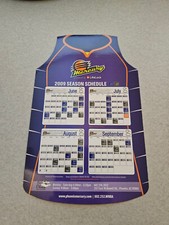 MS20 Phoenix Mercury 2009 WNBA Basketball Magnet Schedule - Las Olivas
