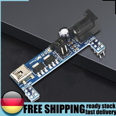 Power Supply Module Compatible with 5V 3.3V Power Module for MB102 Breadboard