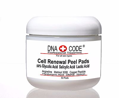 glycolic peel pads