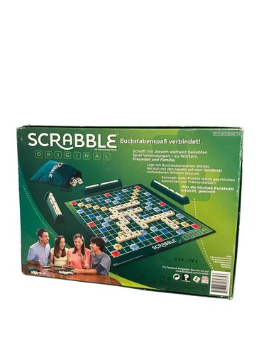 Scrabble, Original (Spiel) Die Kreuzwortspiel-Marke 2069 In Good Shape Complete - Picture 2 of 7