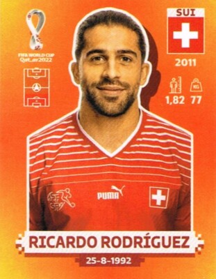 SUI : Panini FIFA World Cup 2022 Qatar International Edition [Orange/Pink]