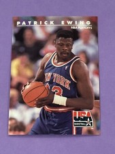 1992 Skybox USA Basketball Patrick Ewing #24 NBA Playoffs (Q)