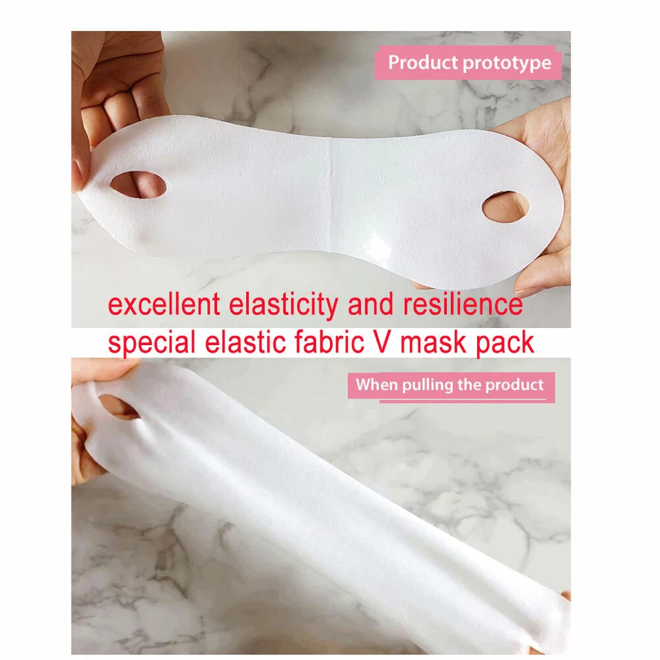 [LOLO Skinny] PREMIUM Hydrogel Moisturing V-Line Sheet Mask Pack 5,10,20 pcs - Image 4 of 4