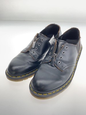 靴 Dr.Martens 1461 GUSSET UK7 1461 Buckle Pull Up Leather Oxford Shoes in Black | Dr. Martens