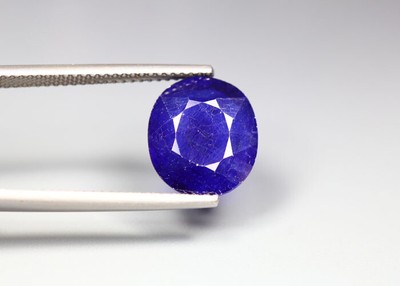11.16 CTS_SHIMMERING ULTRA BLUE COLOR_100 % NATURAL BLUE SAPPHIRE_MADAGASCAR