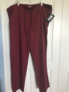 Burgundy-XTL-DICKIES-Scrub-Bottoms