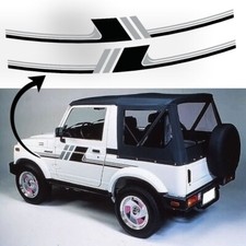 Suzuki Samurai Sj Sj 410 430 Hardtop Softtop Side Sticker Vinyl Car Decal Stripe Suzuki Samurai Sj Sj 410 430 Hardtop Softtop Side Sticker Vinyl Car Decal Stripe