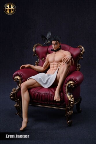 Ghost Studio Attack on Titan Eren Jaeger Resin Model 1/6 Scale Sofa In Stock - Picture 2 of 2