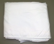Tailored Bed Skirt  14" Drop  White  King 78" x 80"  NEW 