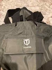 Hunting Chest Waders with Boot , Waterproof Cleated Nylon/PVC Bootfoot Size 5