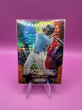 2024 Panini Prizm - Orange Pulsar Prizm Prizmatic #11 Xavier Isaac /399 (RC)
