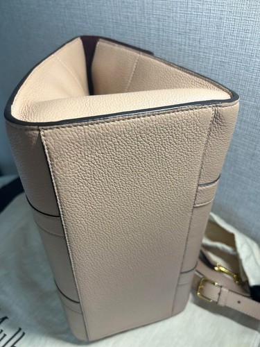Mulberry Bayswater Small Leather 2way Satchel Bag Rosewater Used W/Storage bag - Picture 5 of 12