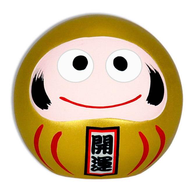 Japanese Ceramic Daruma 2.25