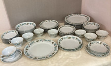Vintage Fine China Japan 6701 56 Piece Service for 8 Plates Bowls Cups Saucers