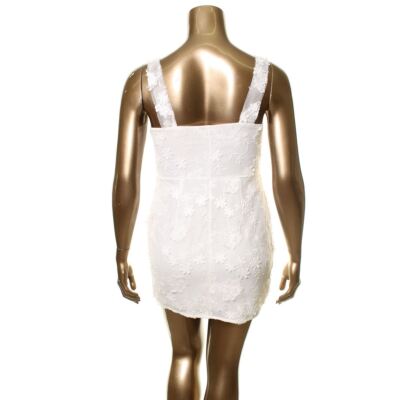 ROMEO + JULIET COUTURE NEW Women's White Lace Party Dress L TEDO ROMEO + JULIET COUTURE NEW Women's White Lace Party Dress L TEDO