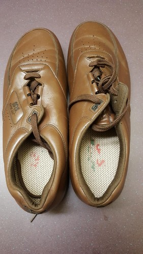 SAS Time Out Brown Orthopedic Diabetic Tripad Comfort Shoes Size 12N - Picture 2 of 8