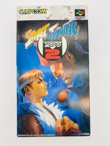 Street Fighter Zero 2 (1996) Super Famicom SNES JP CIB Retro Kampfspiel #B084 - Bild 2 von 18