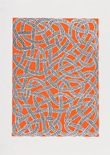 ANNI ALBERS : Connections : 13x19 Archival Art Print