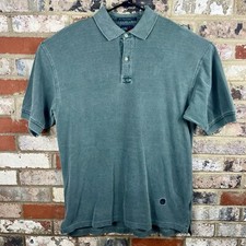Vintage 90's Tommy Hilfiger Golf Polo Shirt Y2K Preppy Men's Large Solid Green